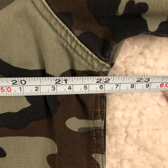 PACSUN Hooded Camo Long Sleeve Button Up Shirt - Picture 8 of 8